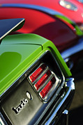 Jill Reger - 1970 Plymouth Barracuda Cuda Taillight Emblem