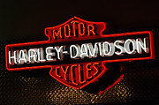 Jill Reger - Harley-Davidson Motor Cycle Neon Lights 2