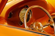 Jill Reger - 1956 Chrysler Custom 2 Door Sport Wagon Steering Wheel