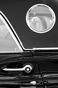 Jill Reger - 1957 Ford Thunderbird Window black and white