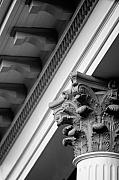 Jill Reger - House Column black and white